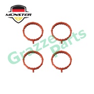 (4pcs) Münster Intake Manifold O Ring Seal Set 17105-PWA-007 for Honda City TMO JAZZ L13A L15A