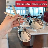 Stainless steel spoon Home service spoon Hotel buffet spoon Large spoon Shared spoon Long handle
