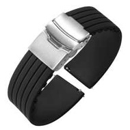 18 20 22 24mm Silicone Sports Strap Compatible With Samsung Galaxy Watch3 45mm 46mm Active2 GearS3,F