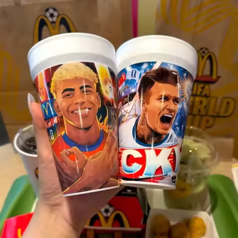 New Original In-Stock World Cu McDonald Home Stadium Tasting Event Yamal Beckham Star Limited Editio