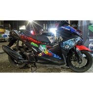 Aerox 155 Full Decal Sticker body aerox 155 Premium GlossyJoker DNKZ