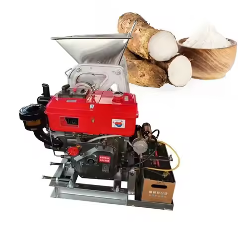 Commercial cassava starch crusher cassava flour processing line machine