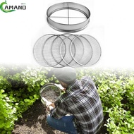 Stainless-Steel Garden Potting Bonsai Compost Soil Sieve-Frame W/ 5 Sieve-Mesh
