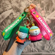 1 Pc Cute Cartoon Anime South Park Character Doll Keychain Doll Backpack Pendant Car Keychain Childr