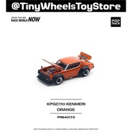 Pop Race 173 Skyline GTR V8 Drift Kenmeri Orange PR640173