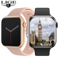 LIGE Smartwatch For Women Men HD Screen Fitness Tracker Smart Watch Series 9 Bluetooth Call Temperature Monitoring Smartwatch