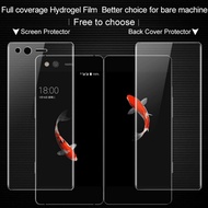 IMAK Full Cover Hydrogel Film for ZTE Axon M 0.15mm Front Film  Back Cover Screen Protector