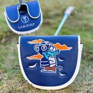 1pc For DF3 Putter Golf Club Head Cover - Magnetic Closure Scratch-Resistant PU Case With Fluffy Lin