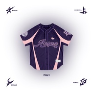Aespa Baseball Jersey Blokecore by Just Smize