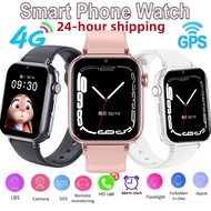 New 2024 Kids 4G Smart Watch SOS GPS Positioning LBS Video Call Smart Watch Camera Waterproof Watch 