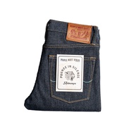 PMD & CO - ACINONYX - 14oz - Selvedge Accent Denim - Blue Black Selvedge Denim