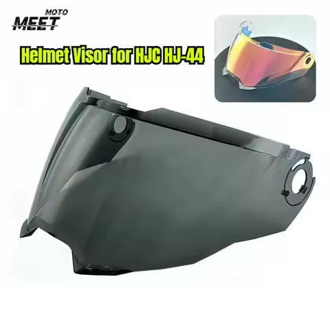 Helmet Face Mask Lens HJ-44 Motorcycle Helmet Sun Visor Dust and UV Protection Windshield Accessorie