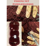 Pamo  fishing net 6x14x 200 x100 meters