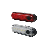 USB Rechargable Bicycle LED Front Light Equipment (11cm x 9cm x 4cm)