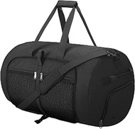 80L Duffle Bag for Travel, 26" Foldable Travel Duffel Bag with Shoe Compartment for Men Women, Water