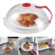 Microwave Splatter Food Cover, Microwave Cover Anti Flies Dust for Food BPA Free, Microwave Plate Cover Guard Lid with Steam Vents