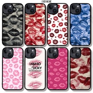 CUSTOM RUBBER CASE IPHONE ANDROID CASING ALL TYPE AESTHETIC THEME KISS LANA DEL REY