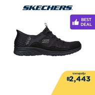 [Best Seller] ⚡ Skechers สเก็ตเชอร์ส รองเท้าผู้หญิง Women Slip-Ins Awe Inspiring Shoes - 104288-BBK Air-Cooled Memory Foam Heel Pillow, Machine Washable, Slip-Ins