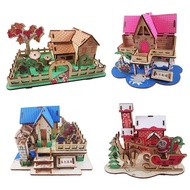 3D Puzzle 4 Seasons House Model Set