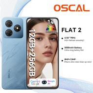 FLAT 2 Mobile Phones Android 14 Phone(2025), 12GB +256GB/2TB Octa Core, 6.56" Display Cheap Phone, 5