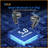(HOT) ECLE X-15 TWS Gaming Earphone E-Sport Waterproof Headset Blueto