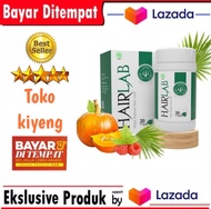 Obat Hairlab Kapsul Asli Suplemen Penumbuh Rambut|Atasi Kerontokan & Mencegah Kebotakan Serta Menamb