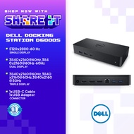 DELL DOCKING STATION D6000S 3 x 4K Monitor USB-C/USB-A Extend multiscreen and port for Latitude Home