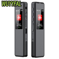 WUYYFAL Digital Voice Recorder Pen, Portable 1536Kbps Recording MP3 Player, Max Support 128GB Card T