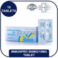 ImmunPro Sodium Ascorbate with Zinc Tablet [8+2 free tabs]