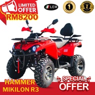 Malaysia Stock ATV HAMMER MIKILON R3 200cc- NEW