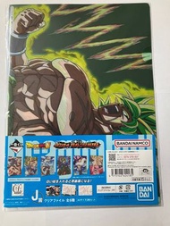 Others - 一番賞 J賞 Dragonball Z 龍珠超 A4 File 文件夾 週邊文具 No.1