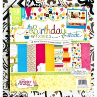 DCWV The Birthday Wishes Stack Paper Crafting Kit