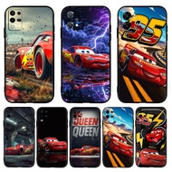 for Realme 3 5 6 7 8 Pro 5i 5s Q 6i 7i Cartoon Anime Lightning McQueen Cars Mobile phone case TPU so
