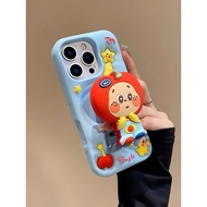 【PREORDER】We Are Twinkle Twinkle Case with 3D Phone Grip 13/14Pro 15/16 15pm 16pro Promax Pro 趣味红苹果星