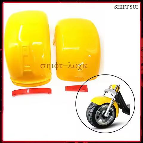 225/55-8,18x9.50-8,225/40-10 Front or Rear Fender Plastic Shell with Tail Light Mudguard for Citycoc