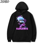 Japanese Anime Hatake Kakashi Hoodies Unisex Naruto Sweatshirt Print Men'S Hoodie Ma Streetwear Casual Coat