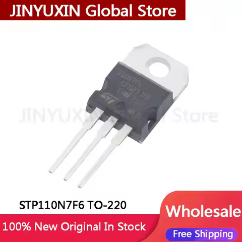 5-100PCS 110N7F6 STP110N7F6 110A 68V MOSFET TO-220 Transistor IC Chip Wholesale