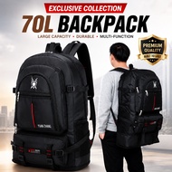 70L Outdoor Sport Backpack Travel Backpack Hiking Bagpack camping Outdoor Backpack Waterproof Large 