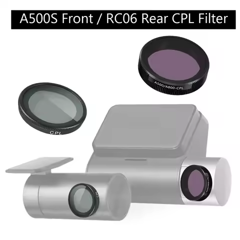 for 70mai pro plus+ A500s CPL Filter or RC06 Rear camera CPL Filter For 70mai Pro lite D02 / D08 lit