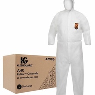 KLEENGUARD A40 Reflex Liquid & Particle Protection Coveralls Size L (47996)