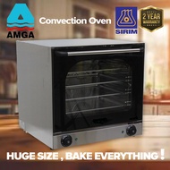 AMGA Convection Oven KT-BF1A (60L/2670W) Electric Twin Turbo Fan 8 Layer Bracket 4 Bake Tray Ketuhar
