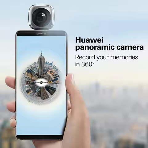 CV60 Huawei Coolplay Portable HD Panoramic Camera 360Β° Panoramic Camera Fisheye Planet Camera