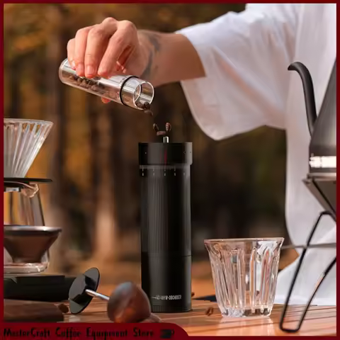 MHW-3BOMBER Blades R3 Pro External Adjustment Manual Hand Coffee Grinder Portable Coffee Bean Grinde
