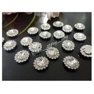 MATA PER 1 ROUND EYE SEED SHELL EYE/ SEWING EYE/ ROUND SHELL EYE