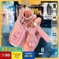 Key Cover for MG ZS, MG5, MG7, MG HS Premium soft silicone bling bling - MG Car Key Cover