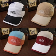 YTAR  Color Block Spliced Baseball Cap Embroidery Sunshade Hat Quick Dry Baseball For Men Women Outd