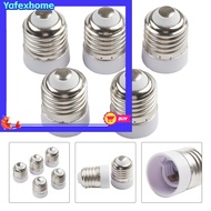 [YAFEXHM] 5X E27 to E17 light bulb Adapters Candelabra Chandelier convert Sockets LED