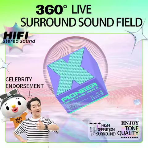 X1 Mini Bluetooth Portable Speaker: Features Stereo Pairing & Subwoofer, an Ideal Wireless Option fo