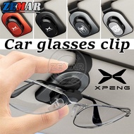 Xpeng X9 G6Car Glasses Clip Universal Car Sun Visor Glasses Holder Car Sunglasses Clip Card Ticket C