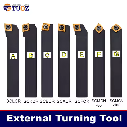 External Turning Tool SCLCR SCLCL SCACR SCKCL SCBCR SCKCR SCFCR SCMCN 1212H09 1616H09 2020K09 Holder